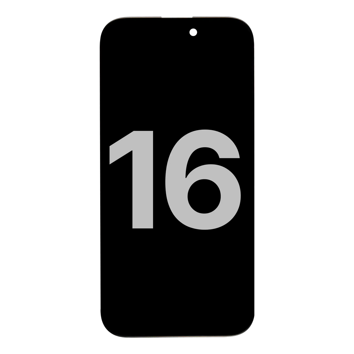 OLED Assembly Compatible For iPhone 16 with Light Sensor Flex Cable (Used OEM Pull: Grade A) - view 1